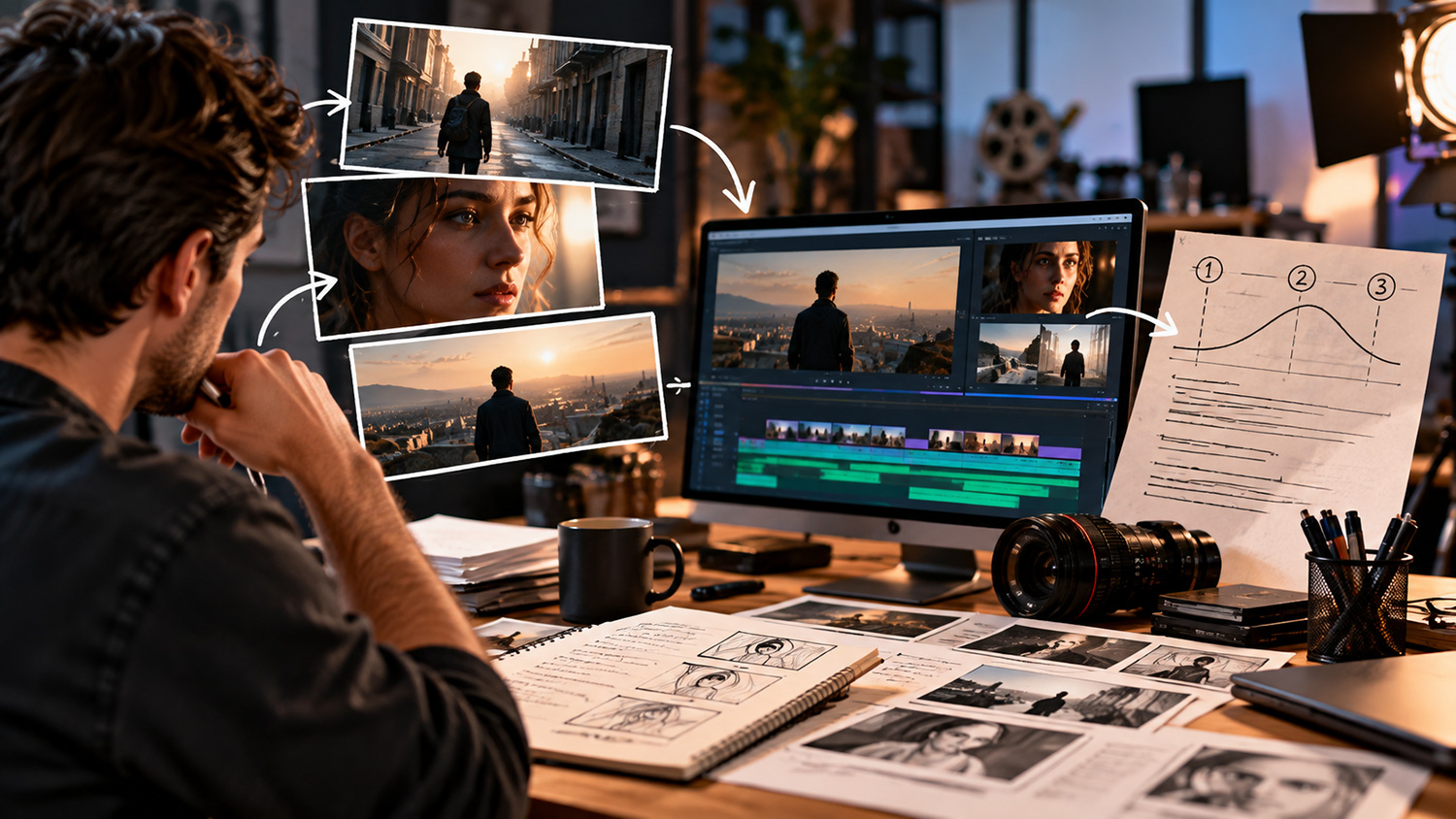 Formation Écriture de Montage : Maîtriser la Narration et la Structure d’un Film