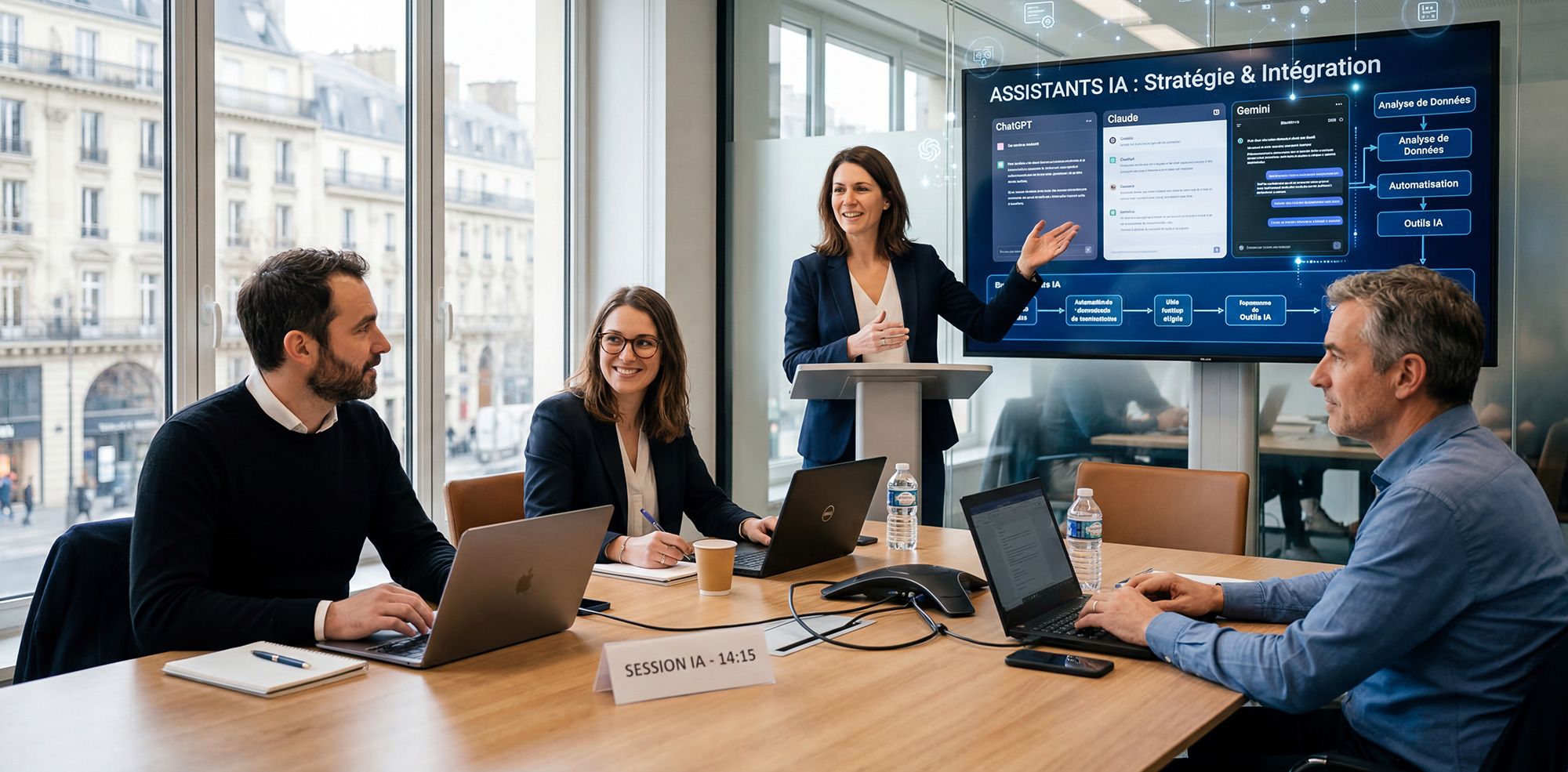 Formation les assistants IA dans un quotidien professionnel (intelligence artificielle)