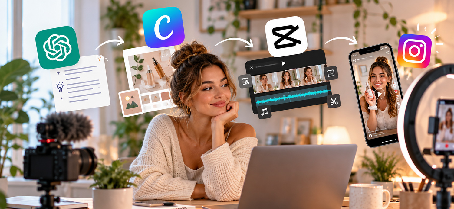 Formation Création de Contenu pour les Réseaux Sociaux avec ChatGPT, Canva et CapCut