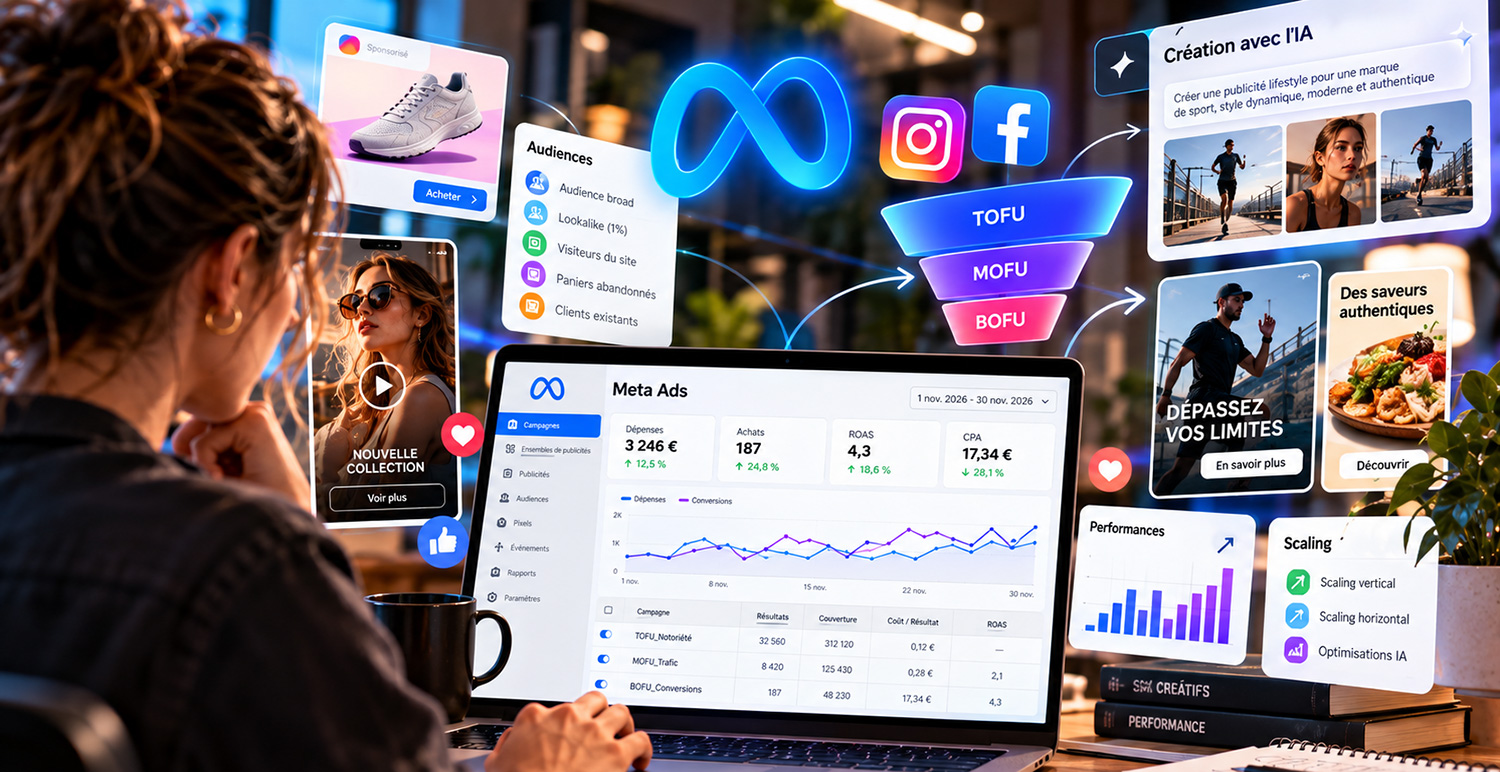 Formation Meta Ads : Créer, Optimiser et Scaler des Campagnes Performantes | Approfondissement